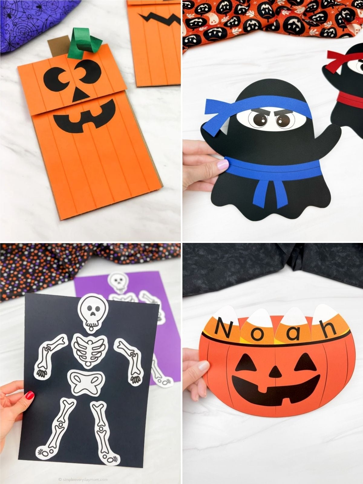 collage image of Cute October Crafts
