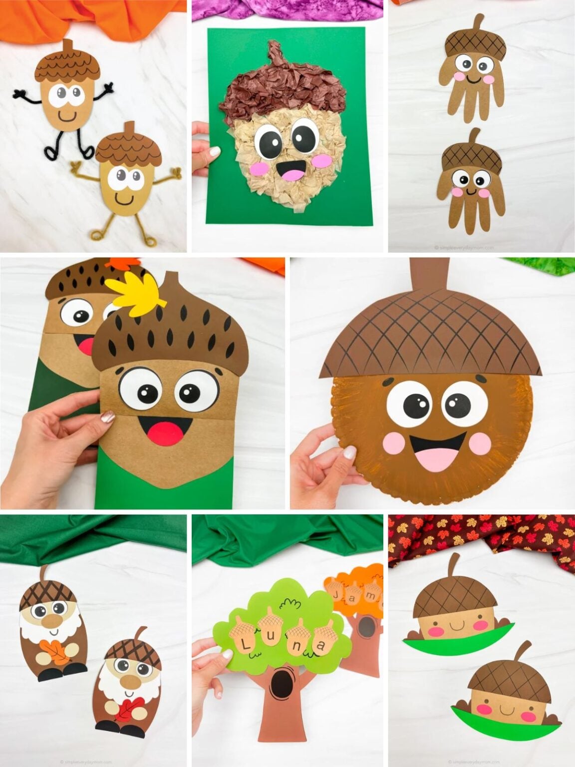 100+ Easy Fall Crafts For Kids With Free Templates