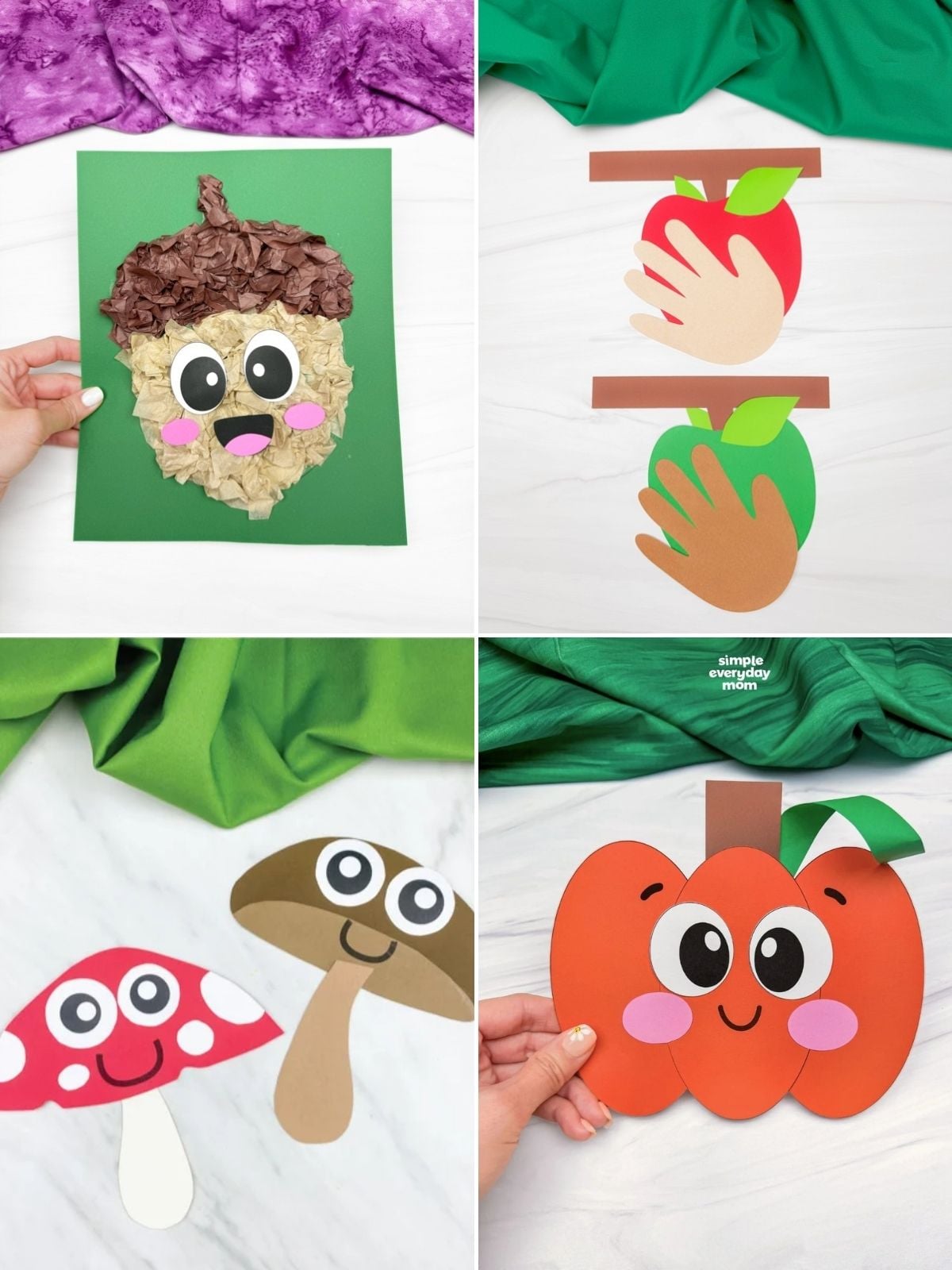 collage image of Nature Inspired Crafts