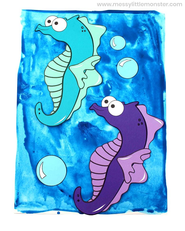 Paper Seahorse