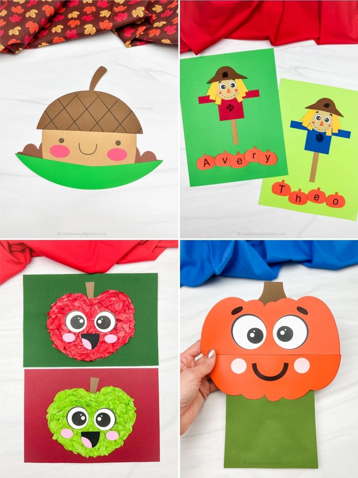 collage image of Autumn Projects