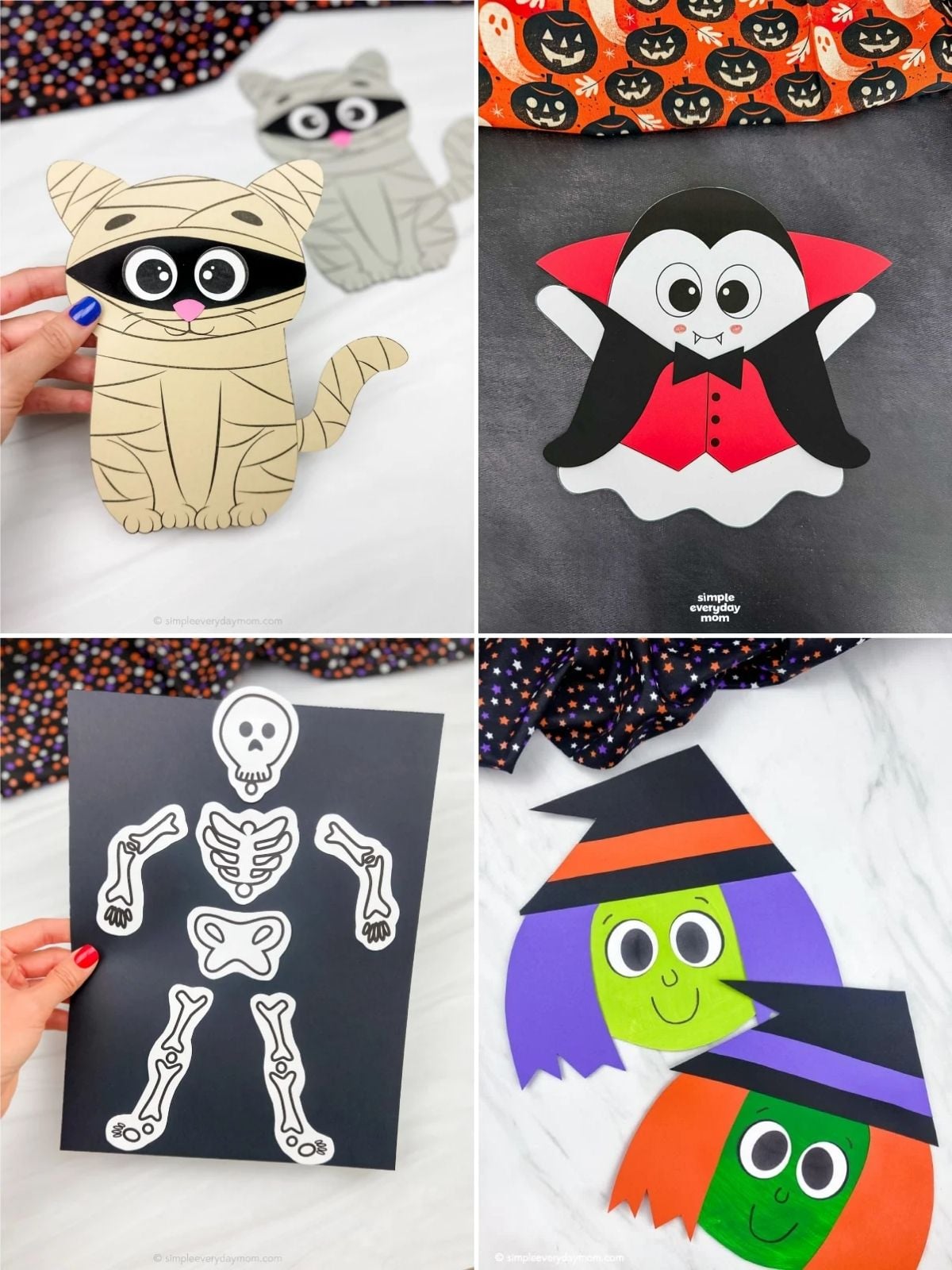 collage image of Creative Spooky Season Crafts