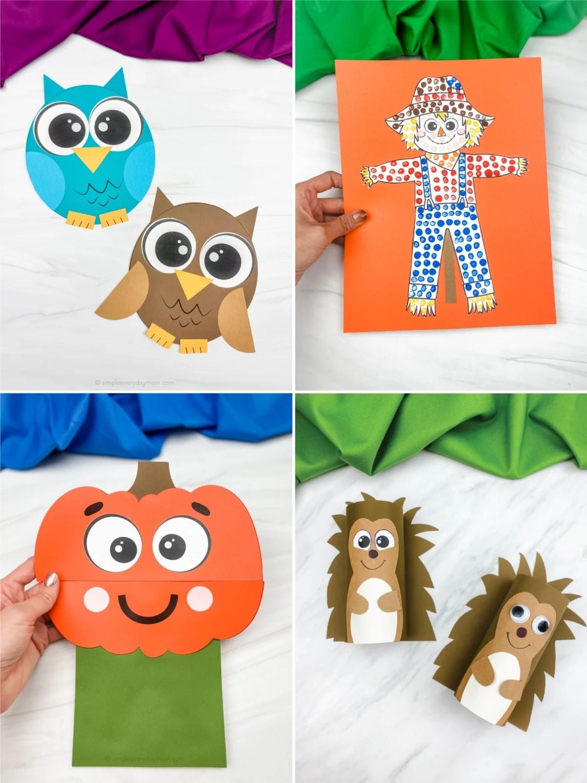 collage image of September Crafts