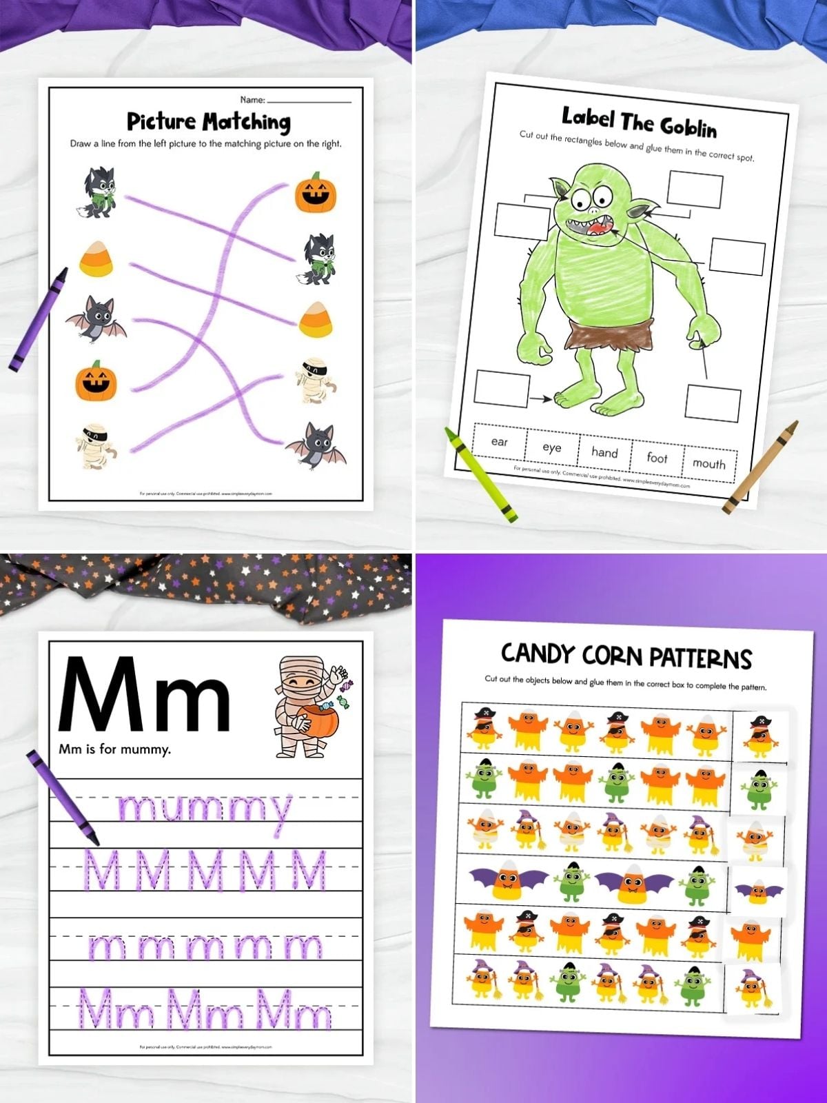 collage image of Spooky Season Activities